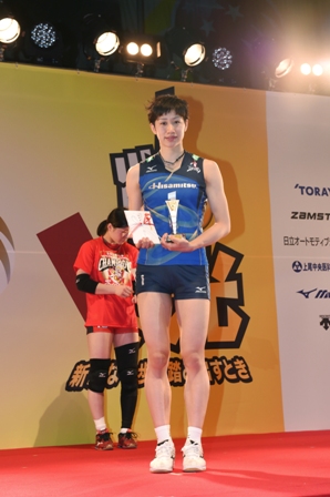 2014/15V・プレミアリーグ女子大会 個人賞表彰選手 ニュース